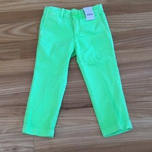 NWT J.Crew Crewcuts Toddler Boy Chinos